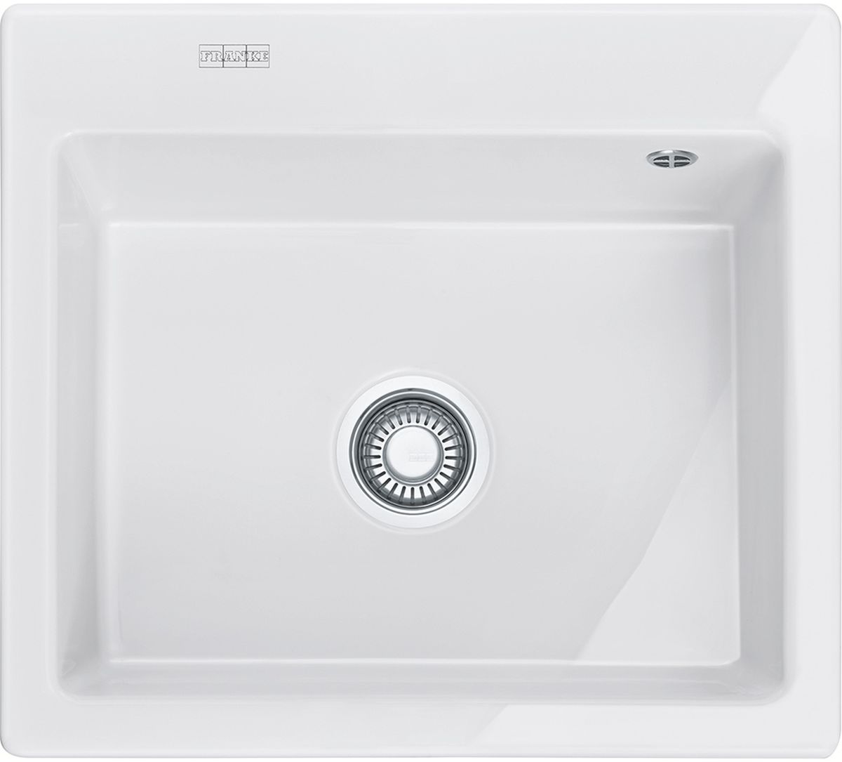 Franke Mythos MTK 610-58 zlewozmywak ceramiczny 58x51 cm Fraceram biały polarny 124.0379.842 - Wysyłka w 24h