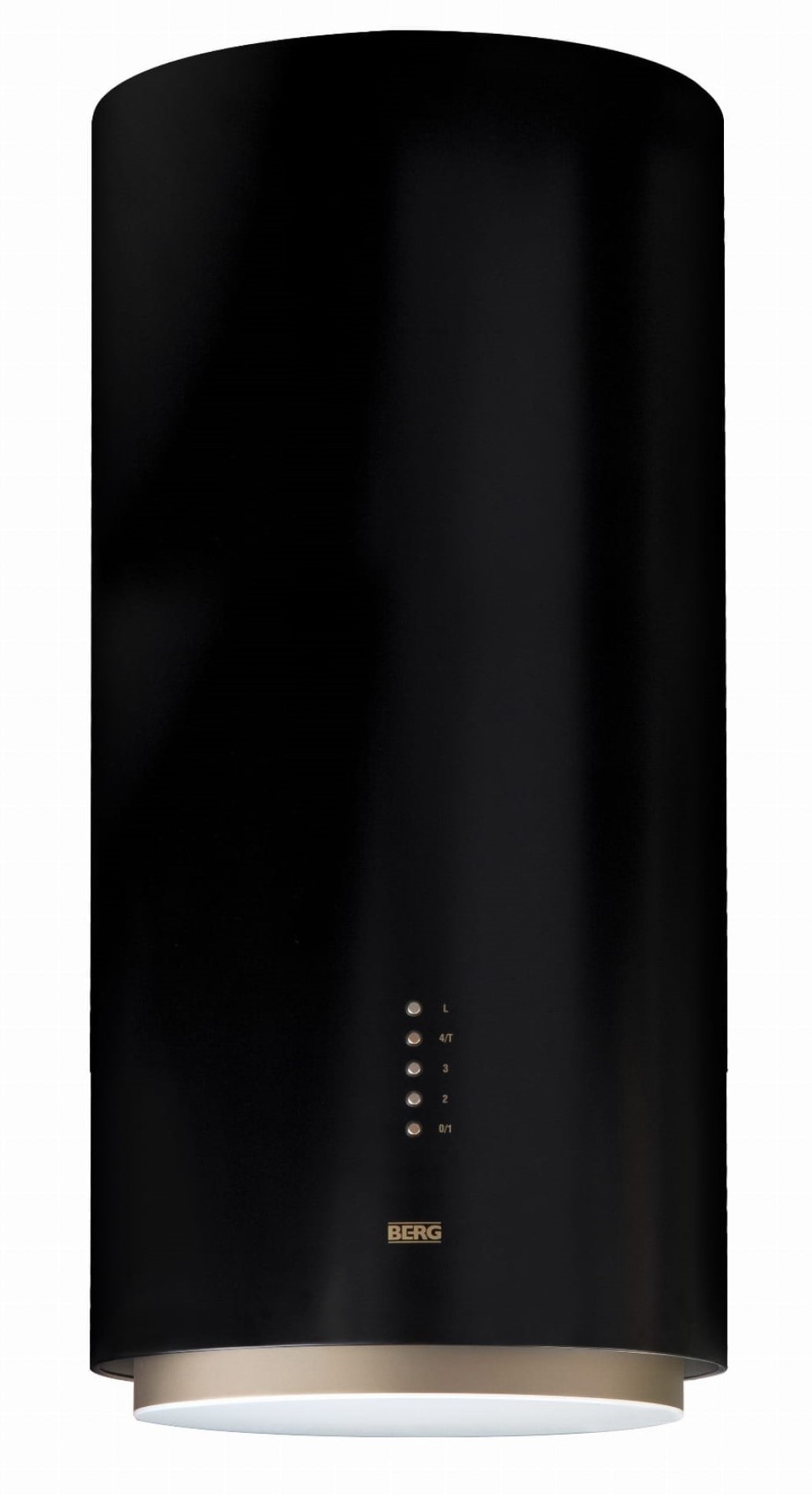 Berg Floyd Premium Gold okap kuchenny 39 cm ścienny czarny-złoty FLOOPOKSBG3901