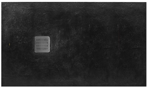 Roca Terran brodzik 100x80 cm prostokątny kompozyt Stonex czarny AP1013E832001400 - Wysyłka w 24h