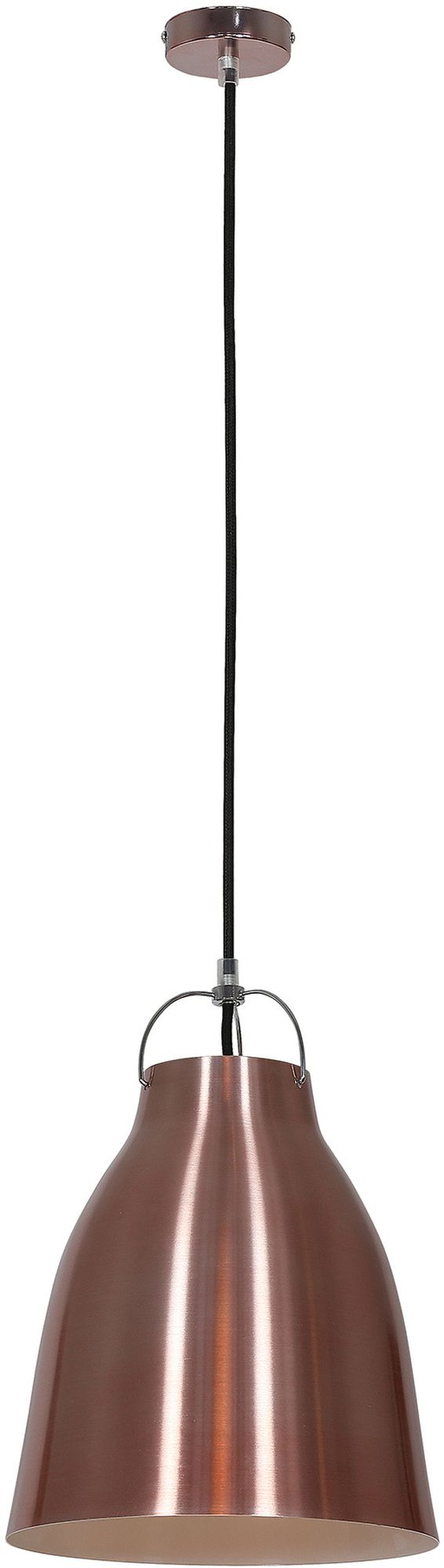 Candellux Pensilvania lampa wisząca 1x60W miedziana 31-39347