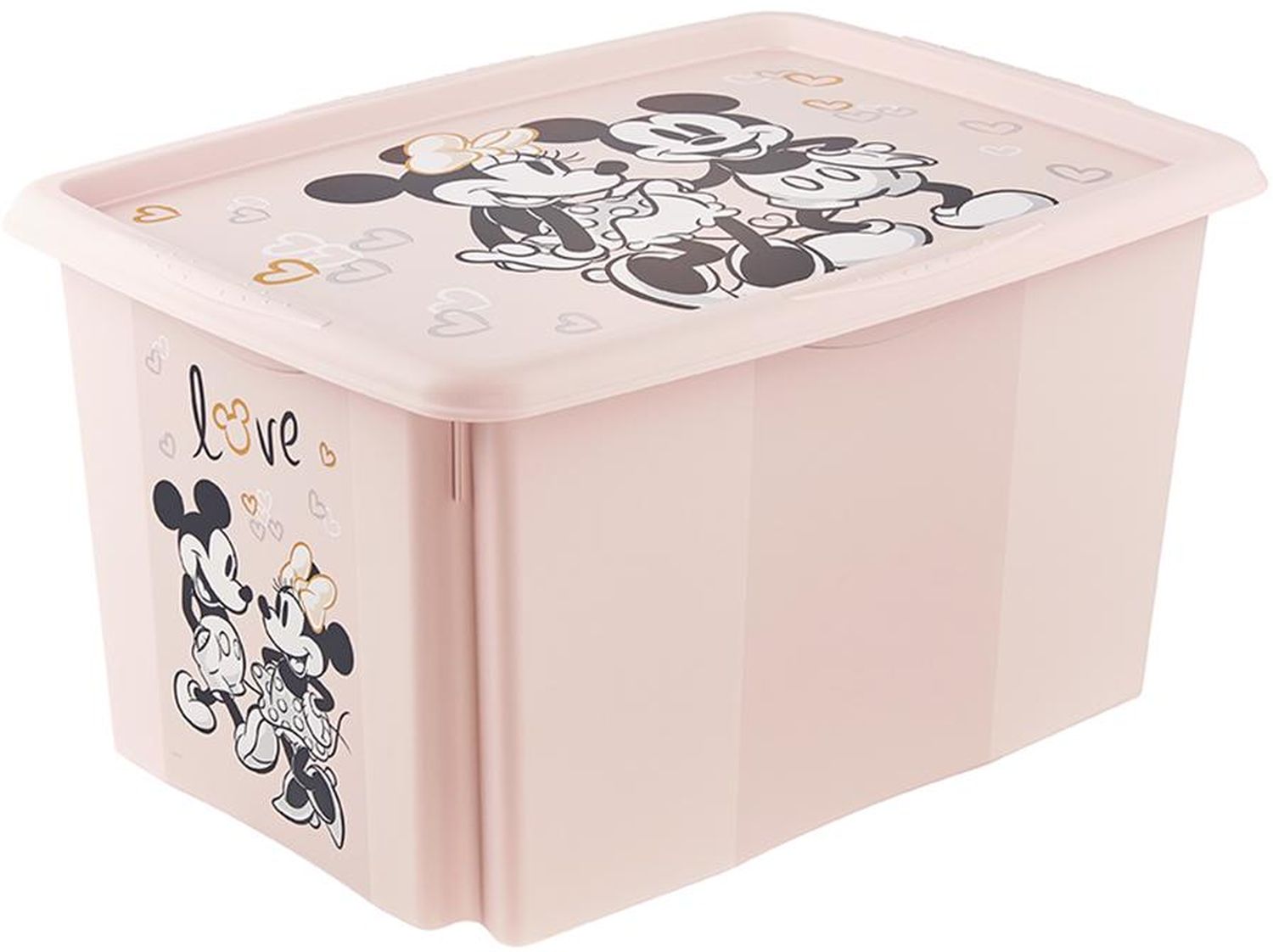 Keeeper Karolina pojemnik do przechowywania 45 l Minnie różowy 1223958124700 - Wysyłka w 24h