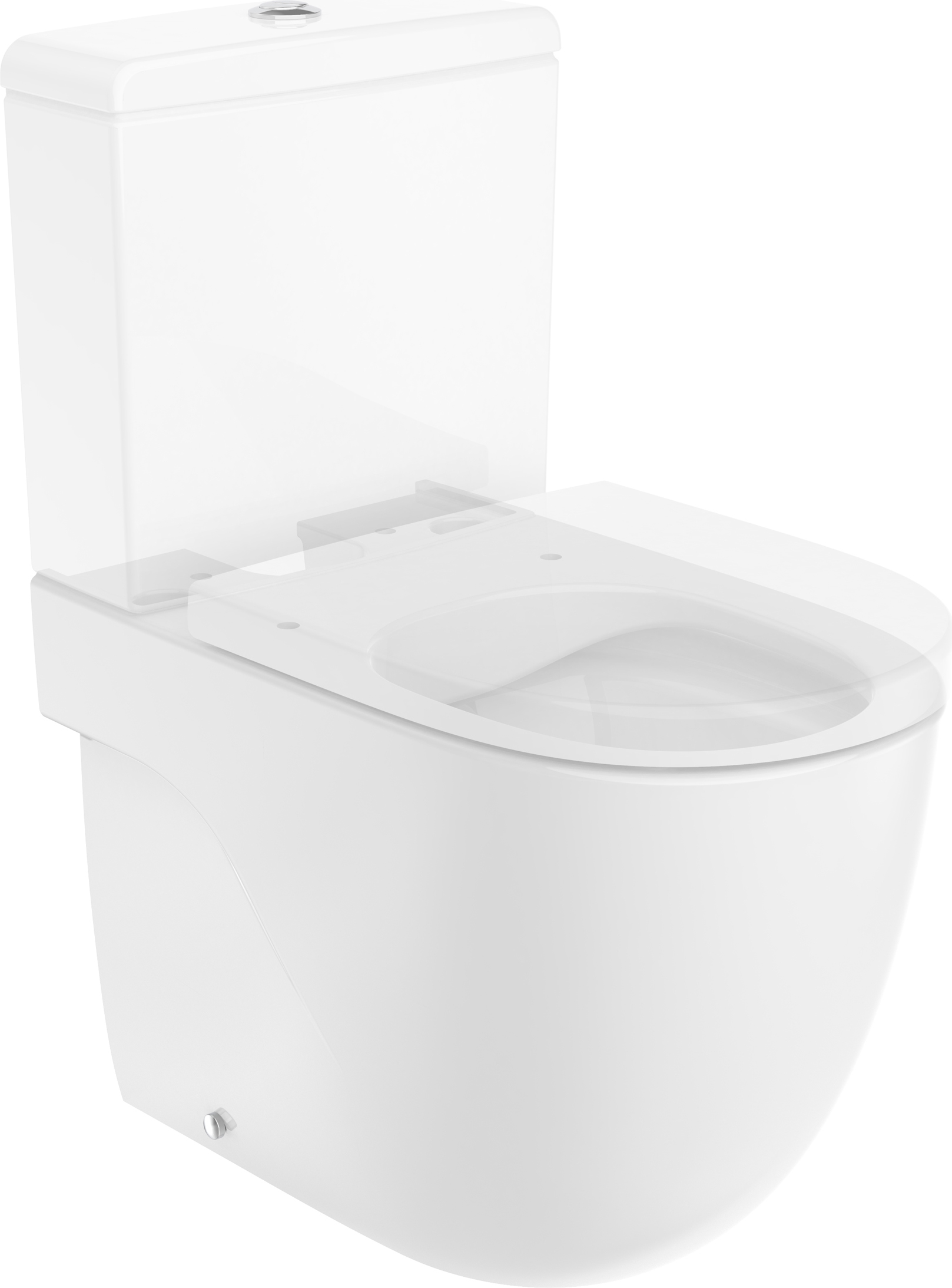 Roca Meridian miska kompakt WC biały A34224L000
