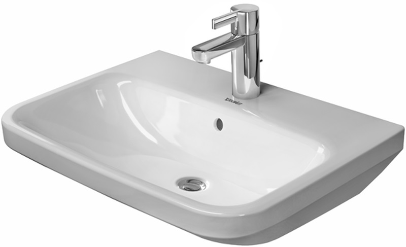 Duravit DuraStyle umywalka 60x44 cm ścienna prostokątna WonderGliss biała 23196000001