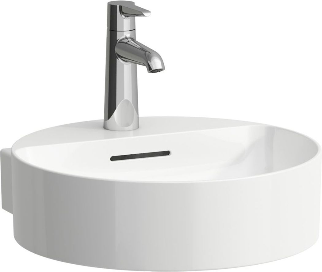 Laufen Val umywalka 40x42,5 cm okrągła ścienna biała H8112817571041