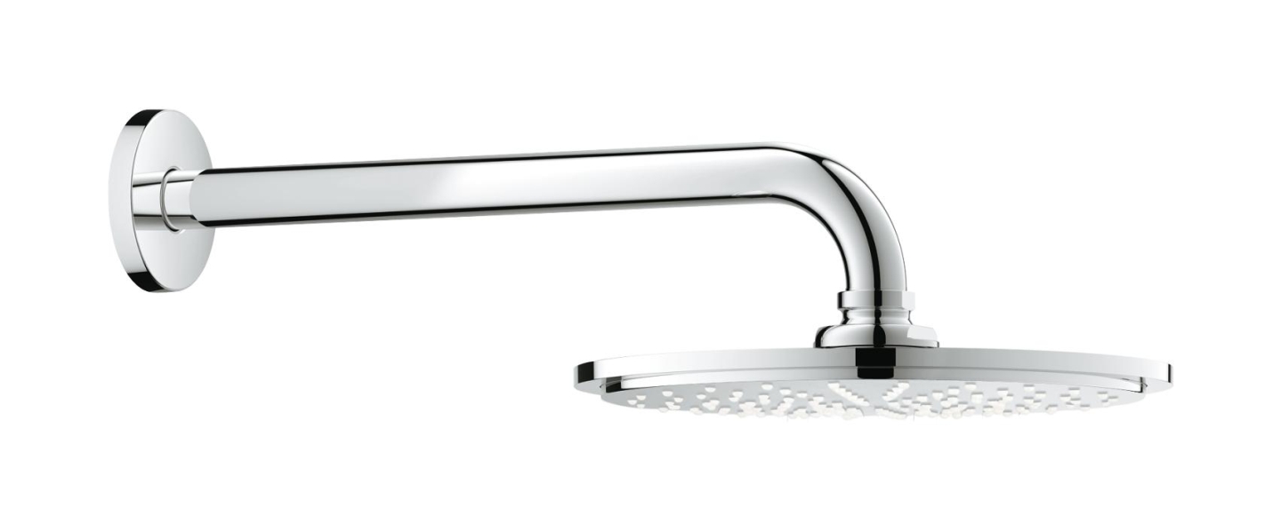 Grohe Rainshower Cosmopolitan 210 deszczownica okrągła z ramieniem ściennym chrom 26062000