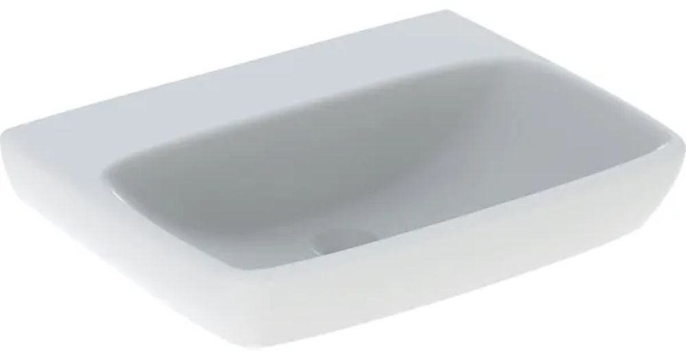 Geberit Selnova Square umywalka 55x47 cm ścienna prostokątna biała 500.290.01.4
