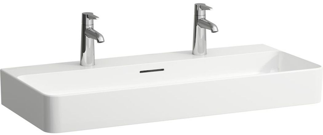 Laufen Val umywalka 95x42 cm prostokątna ścienna biała H8102877571041