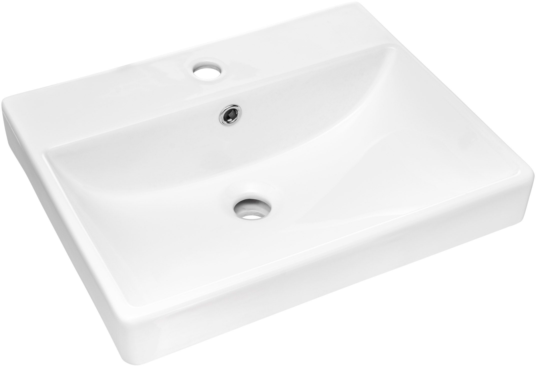 Comad Rita umywalka 50x40 cm prostokątna meblowa biała UN-RITA-GW-50