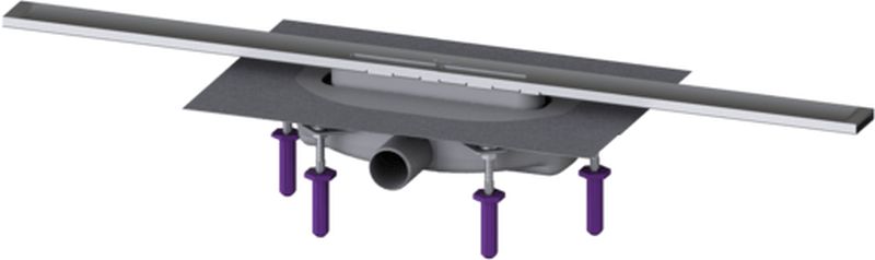 Kessel Linearis Infinity odpływ liniowy prysznicowy 80 cm stal nierdzewna szczotkowana 45300.08 - Wysyłka w 24h