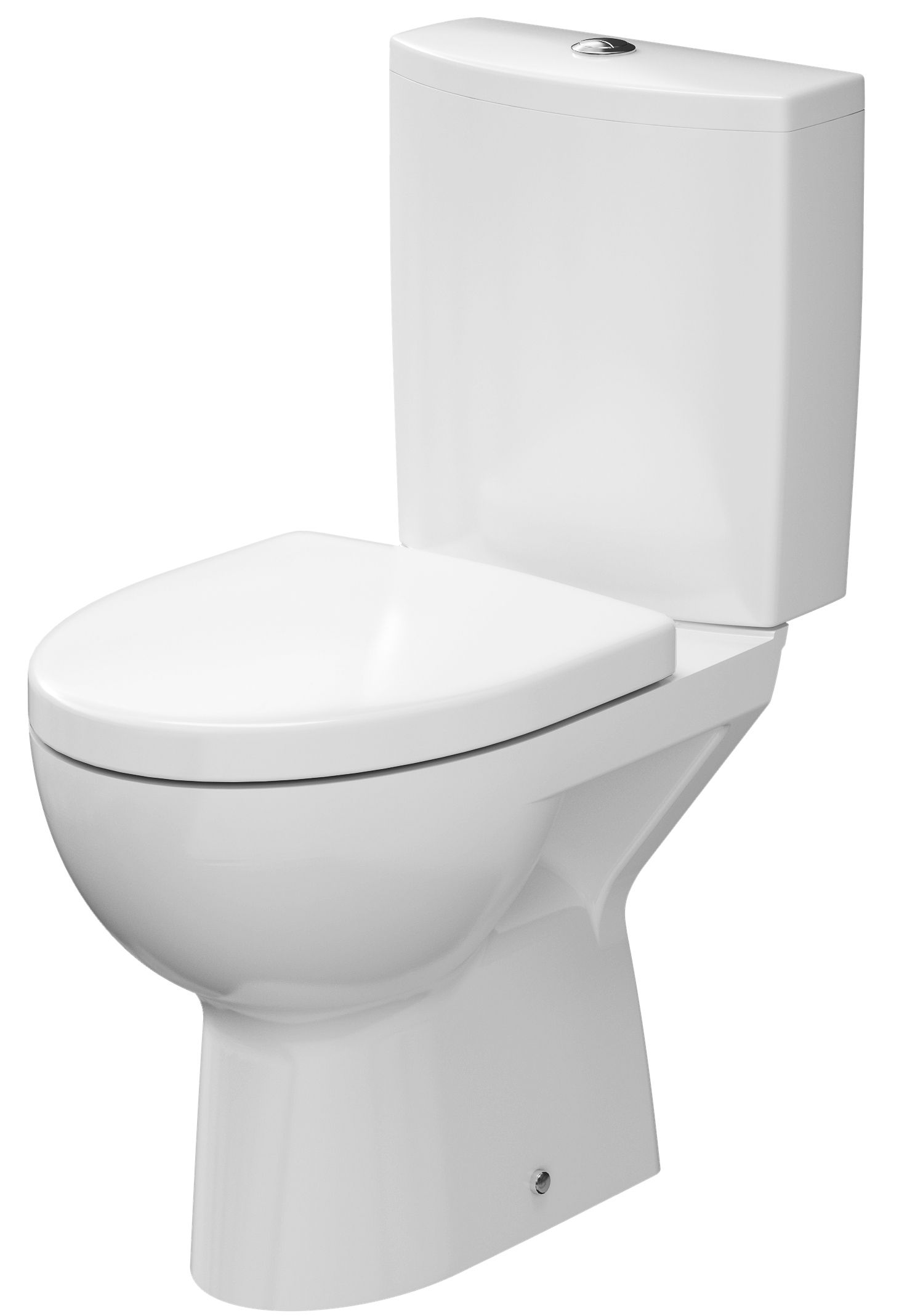 Cersanit Parva zestaw WC kompakt z deską wolnoopadającą biały K27-004 - Wysyłka w 24h