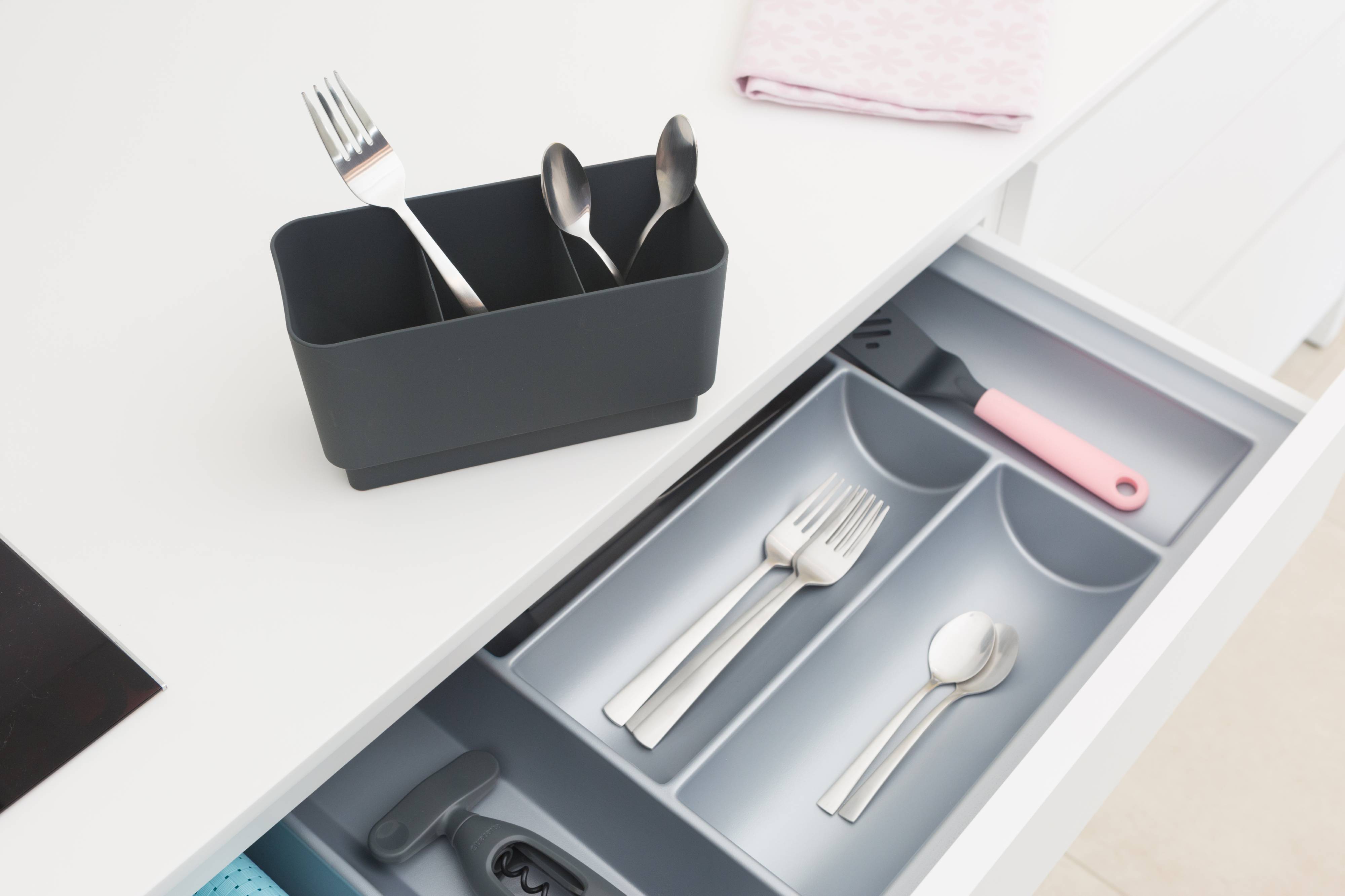 Brabantia suszarka do naczyń ciemnoszara 117268 - Wysyłka w 24h