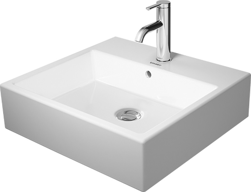 Duravit Vero Air umywalka 50x47 cm nablatowa prostokątna biała 2352500000