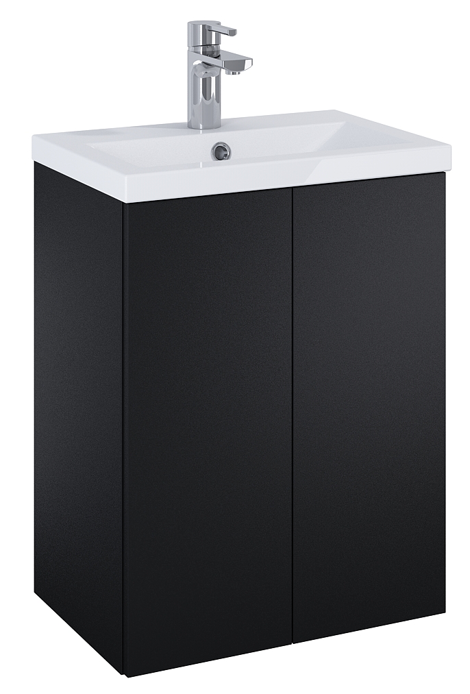 Elita Kido umywalka z szafką 50,6 cm black matt RE020500117160 - Wysyłka w 24h