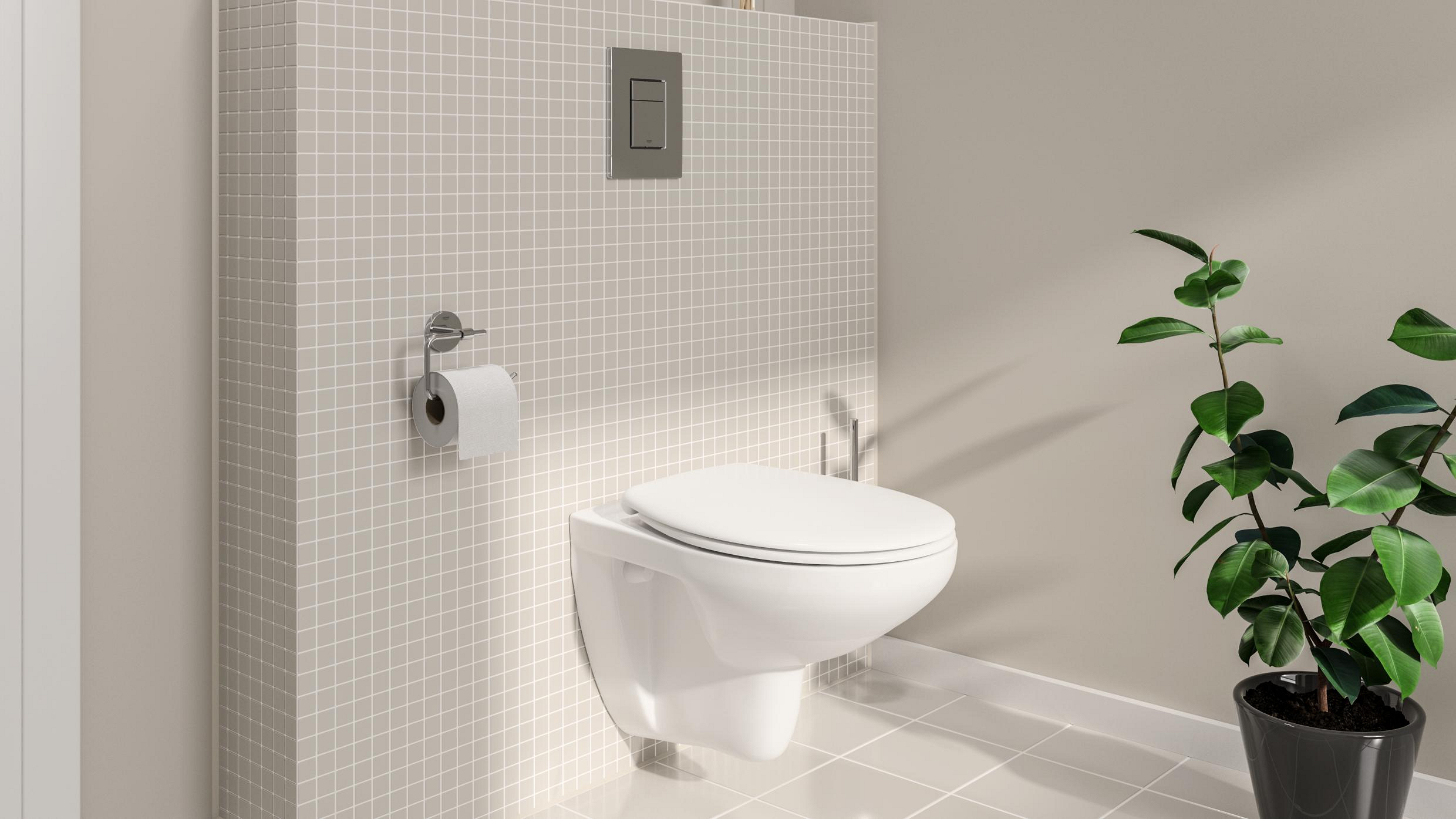 Grohe Solido stelaż podtynkowy do WC z uszczelką i przycisk spłukujący Even chrom 39930000 - Wysyłka w 24h