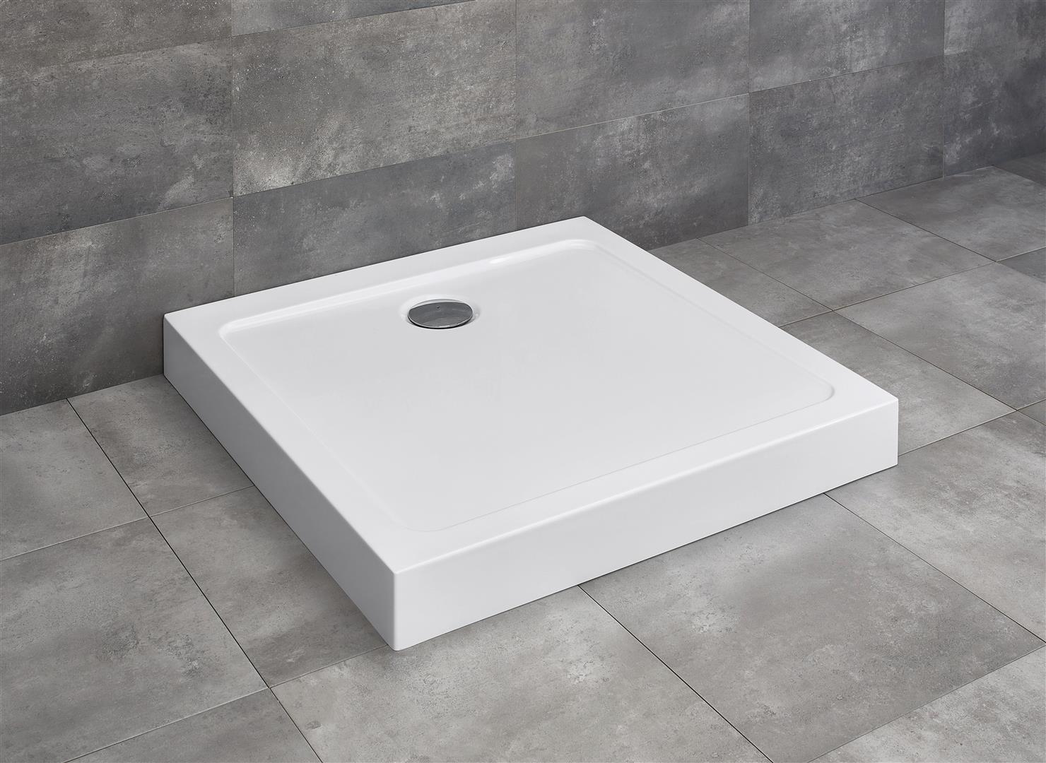 Radaway Doros C Compact brodzik 80x80 cm kwadratowy biały SDRC8080-05 - Wysyłka w 24h