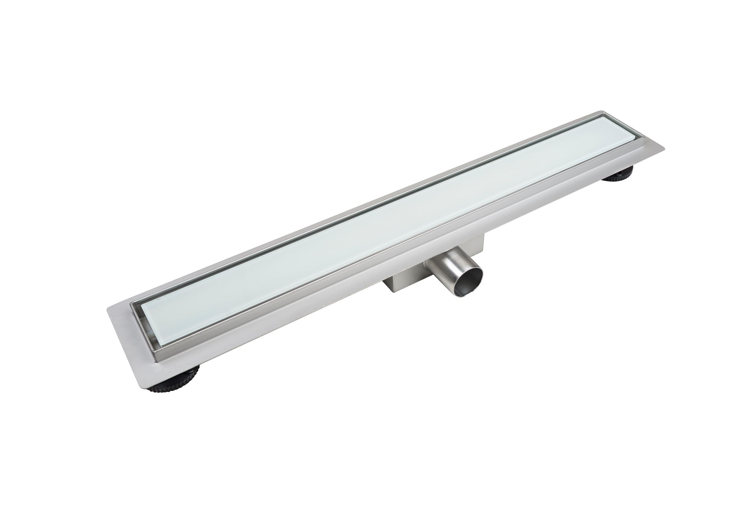 Balneo G-drain Next odpływ liniowy 100 cm szklany Milky MILKY100N
