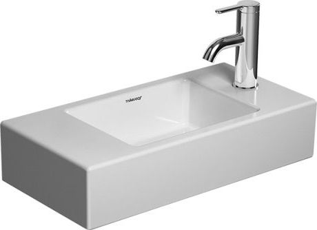 Duravit Vero Air umywalka 50x25 cm prostokątna meblowa biała 07245000081