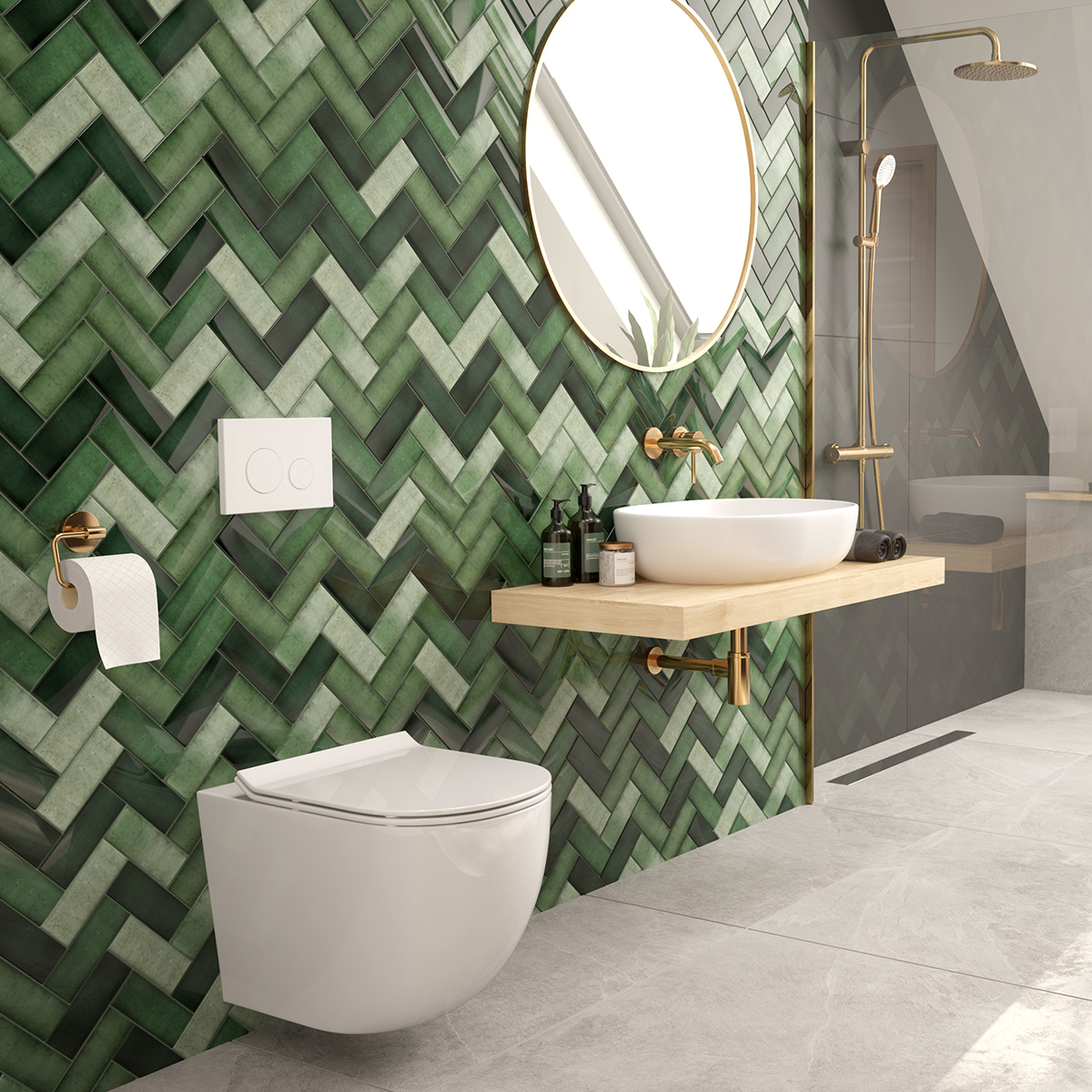 Zestaw Oltens Hamnes miska WC wisząca PureRim z powłoką SmartClean z deską wolnoopadającą Slim 42515000 - Wysyłka w 24h