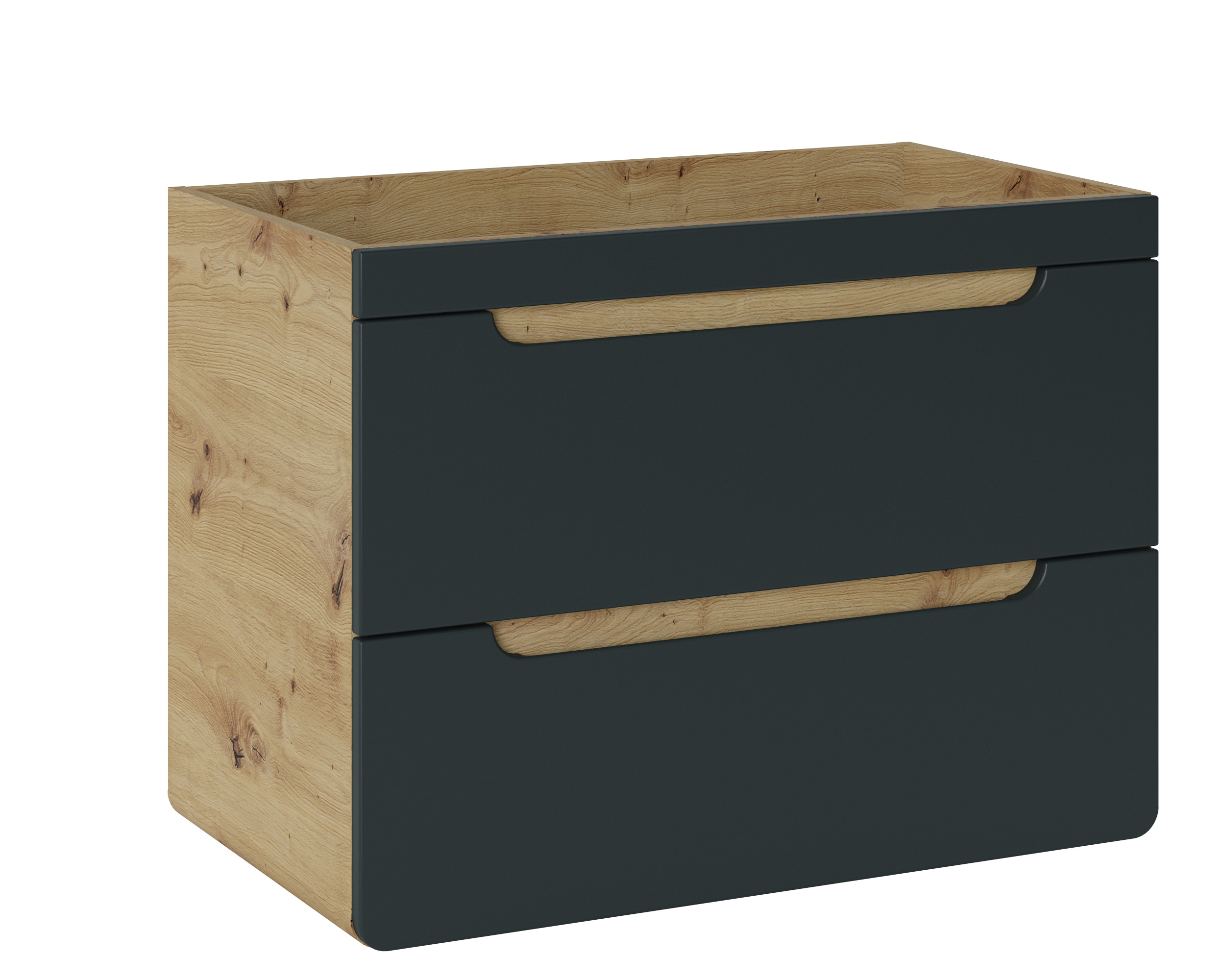 Comad Aruba Cosmos szafka 80x46 cm podumywalkowa wisząca dąb craft zloty/szary kosmos ARUBACOSMOS821-80CMFSC