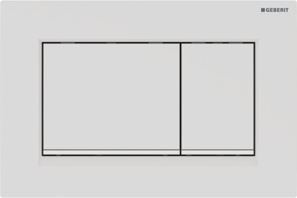 Geberit Sigma20 przycisk spłukujący do WC biały 115.883.01.1 - Wysyłka w 24h