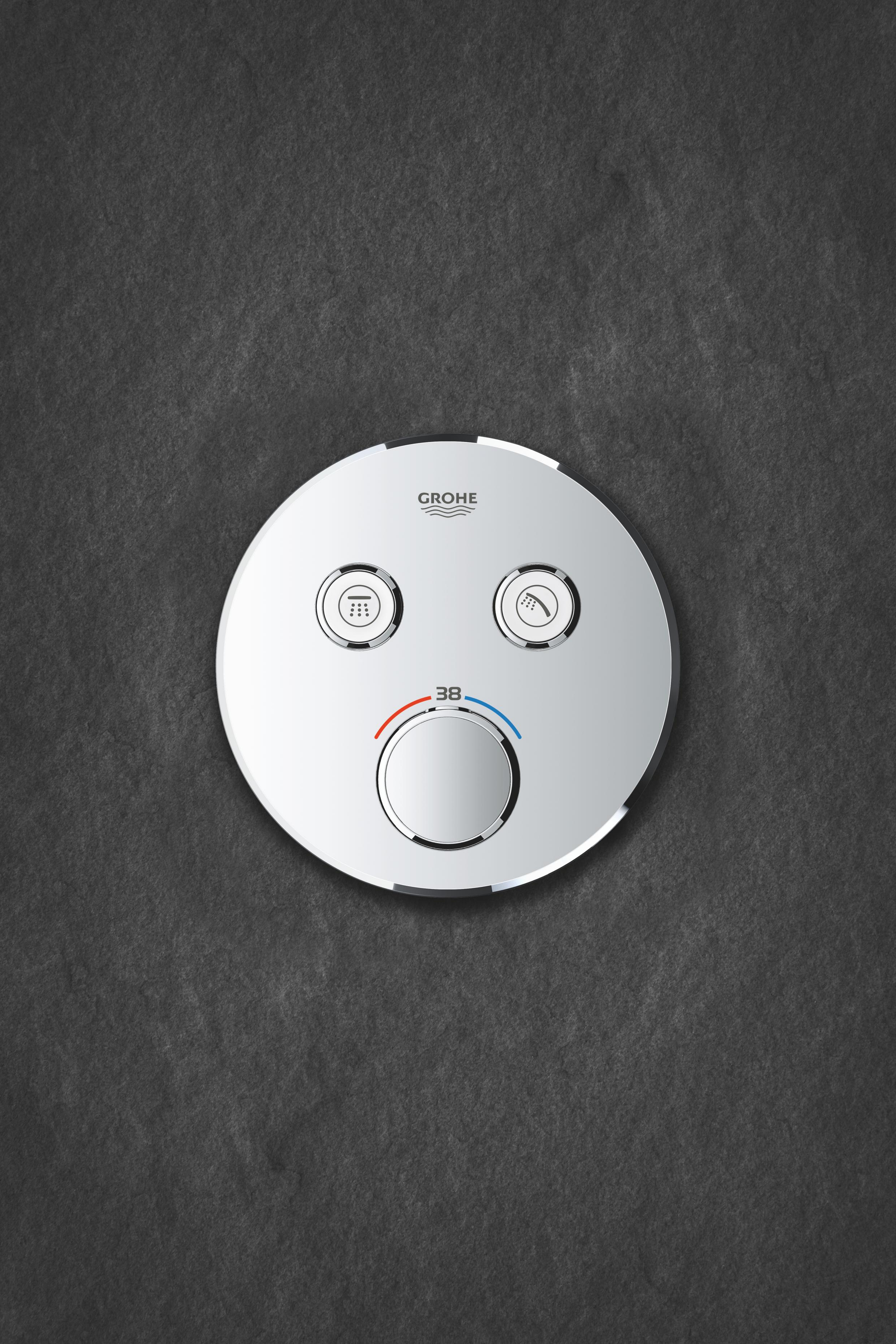 Grohe Grohtherm SmartControl bateria wannowo-prysznicowa podtynkowa termostatyczna chrom 29119000 - Wysyłka w 24h