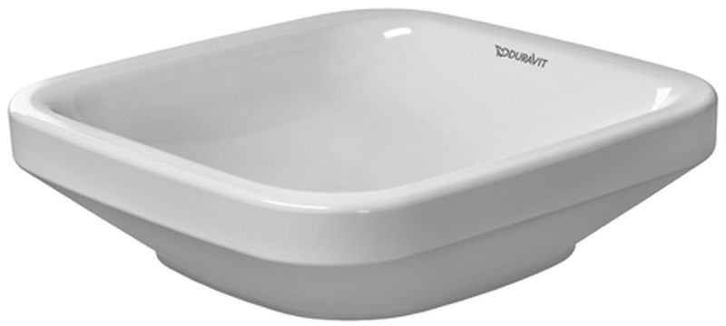 Duravit DuraStyle umywalka 43x43 cm nablatowa kwadratowa biała 0349430000