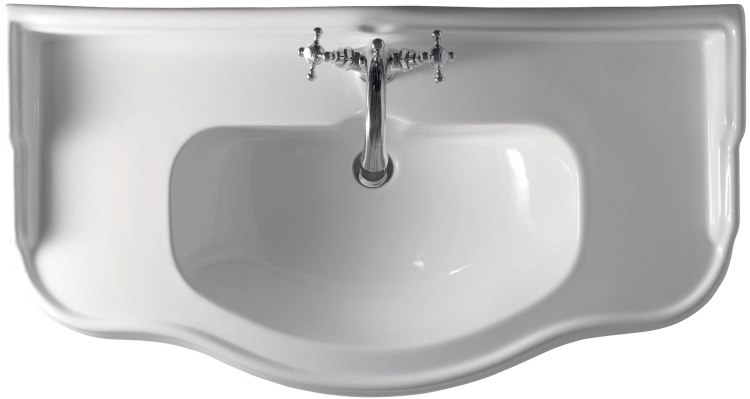 Kerasan Retro umywalka 100x54,5 cm biała 105001