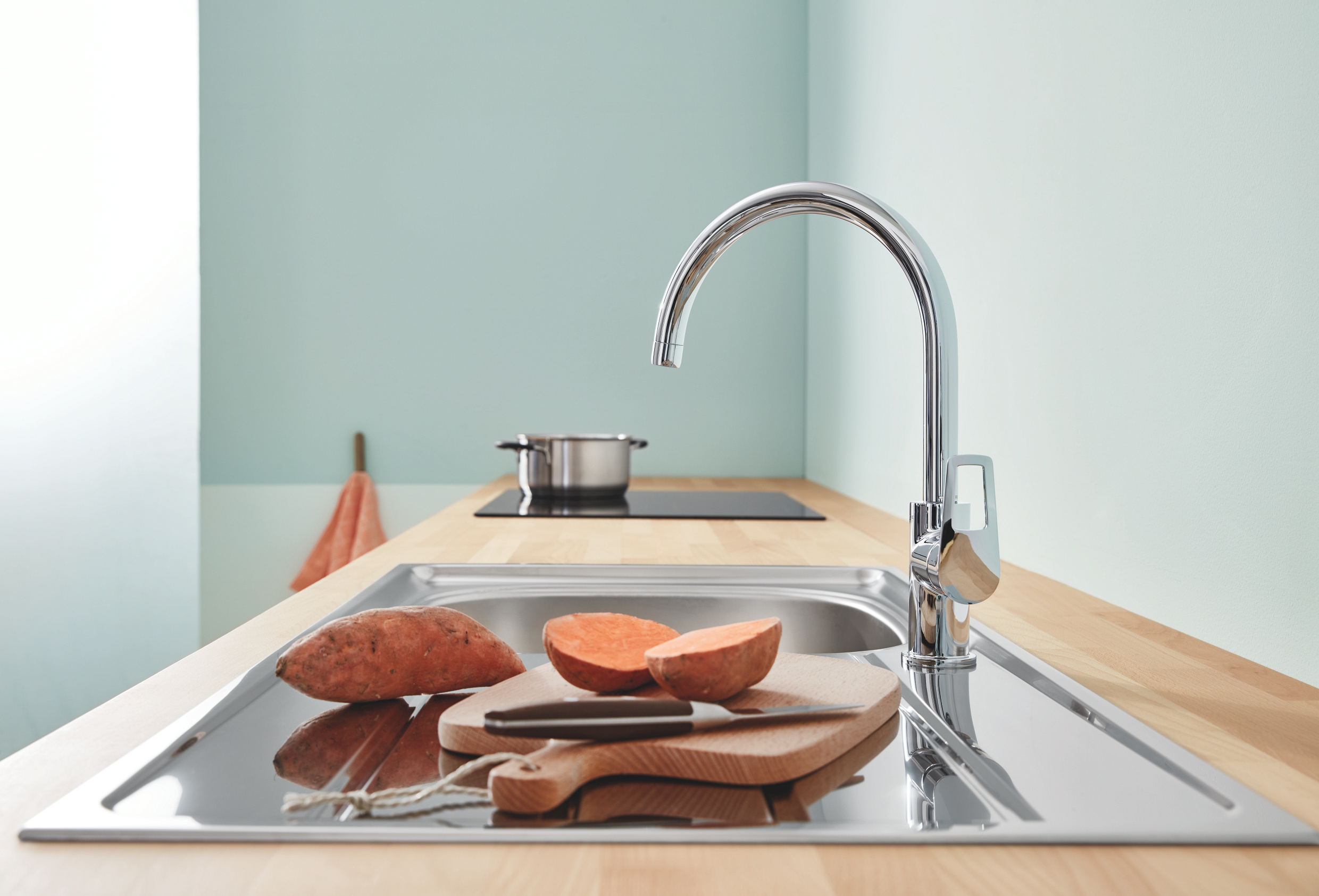 Grohe Bauloop bateria kuchenna stojąca StarLight Chrome 31368001 - Wysyłka w 24h