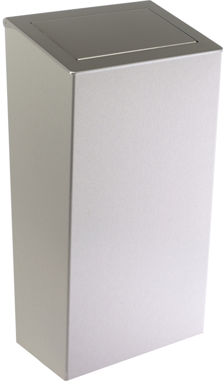 Faneco kosz na śmieci 50 l wiszący stal mat WB50S - Wysyłka w 24h