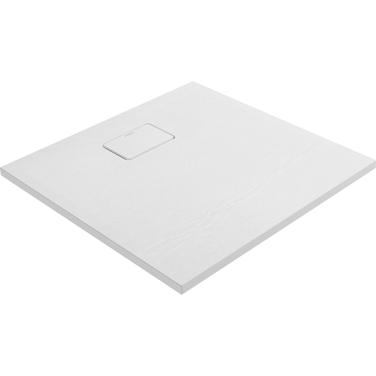 Oltens Bergytan brodzik 80x80 cm kwadratowy RockSurface biały 17100000 - Wysyłka w 24h