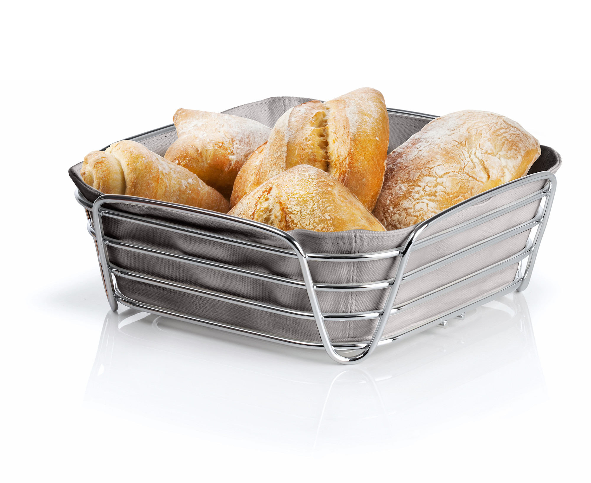 Blomus Delara koszyk na pieczywo 25 cm Taupe B63668