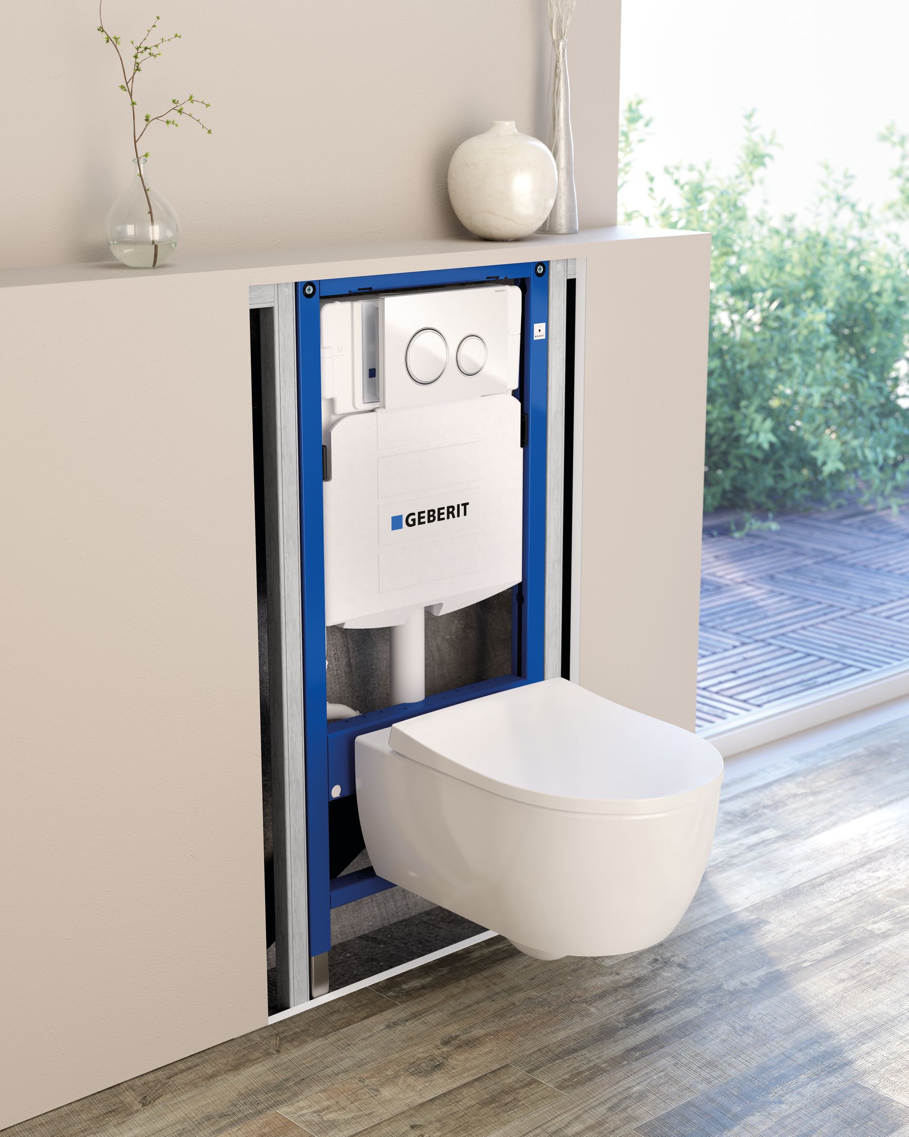 Geberit Duofix stelaż podtynkowy do miski WC wiszącej 111.320.00.5 - Wysyłka w 24h
