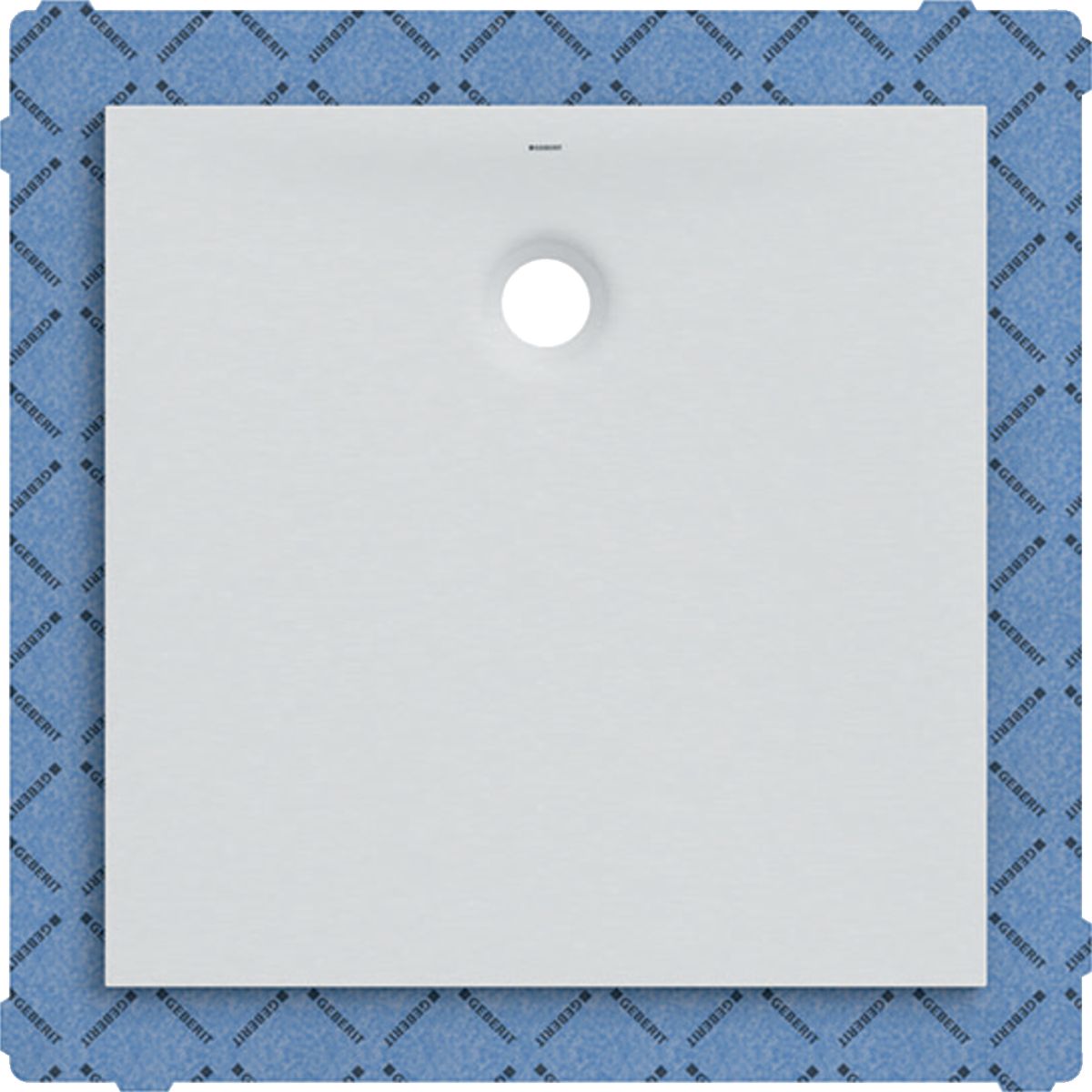 Geberit Olona brodzik kwadratowy 80x80 cm biały 550.900.00.1