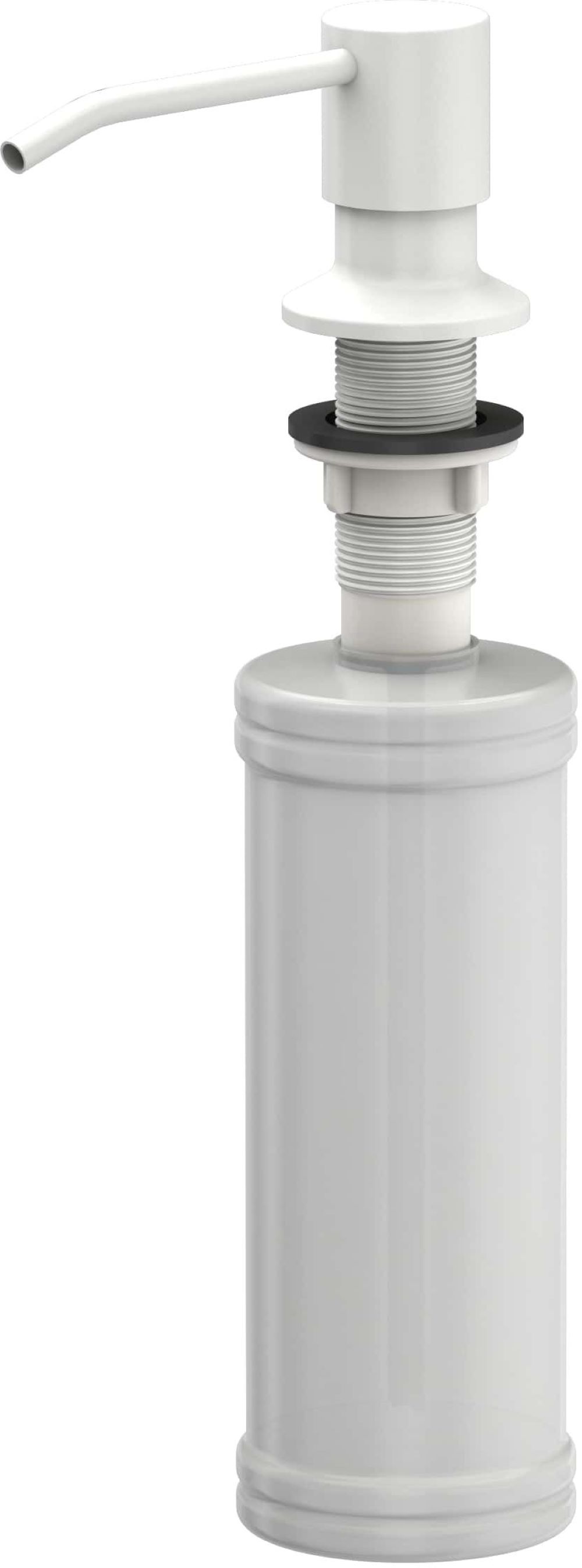 Quadron Keira dozownik do płynu 350 ml blatowy snow white MFS1001WHM - Wysyłka w 24h