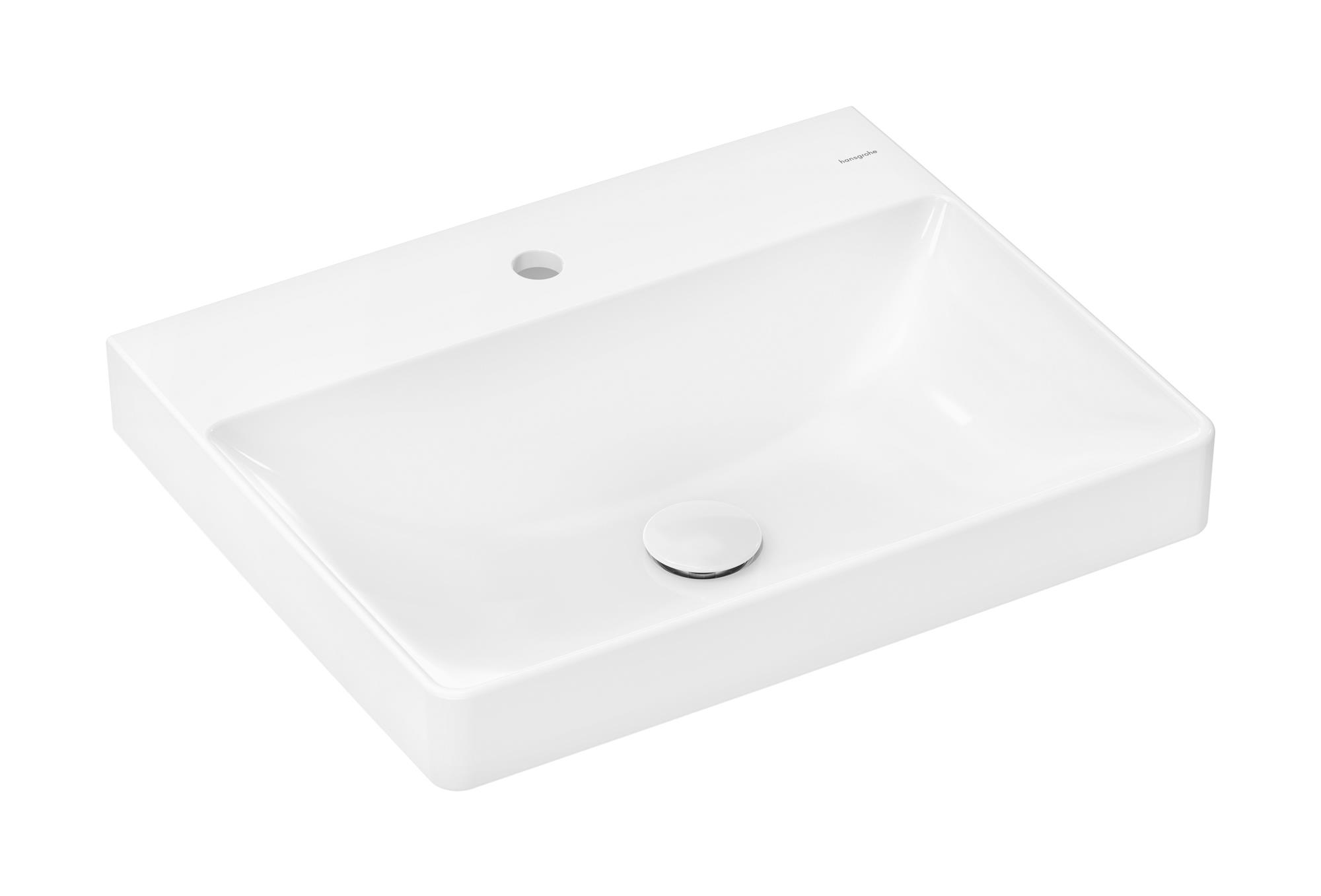 Hansgrohe Xelu Q umywalka 60x48 cm ścienna prostokątna Smart Clean biały 61016450