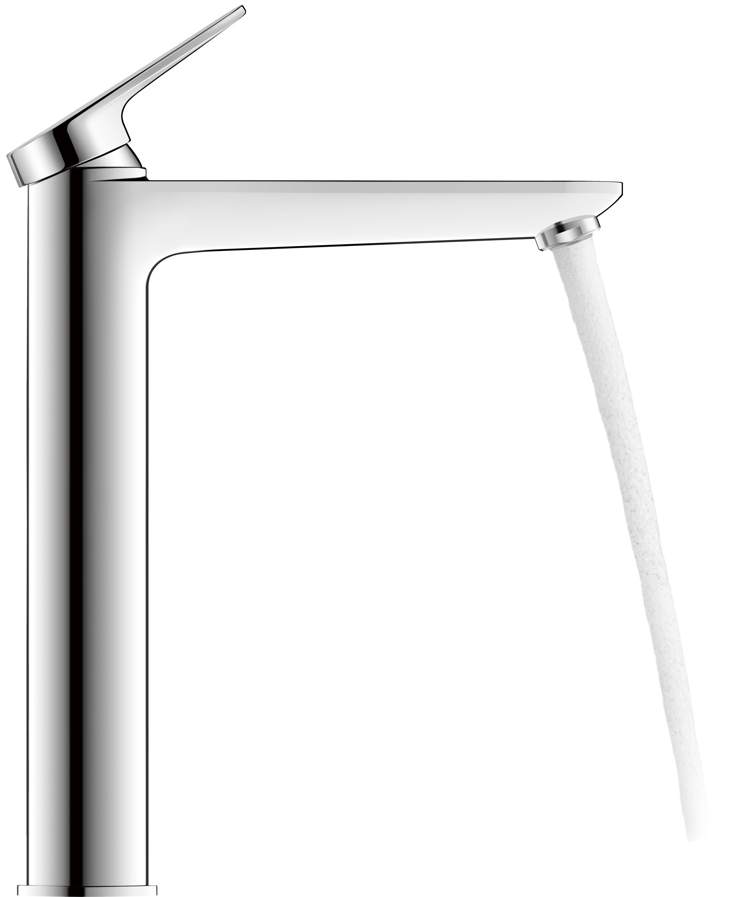 Duravit Wave bateria umywalkowa stojąca chrom błyszczący WA1040002010