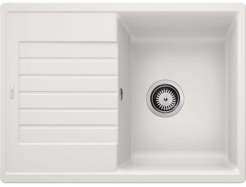 Blanco Zia 45 S Compact zlewozmywak granitowy 68x50 cm biały 524725