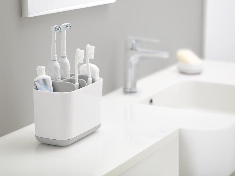Joseph Joseph Easy Store pojemnik na szczoteczki do zębów biały/szary 70510 - Wysyłka w 24h
