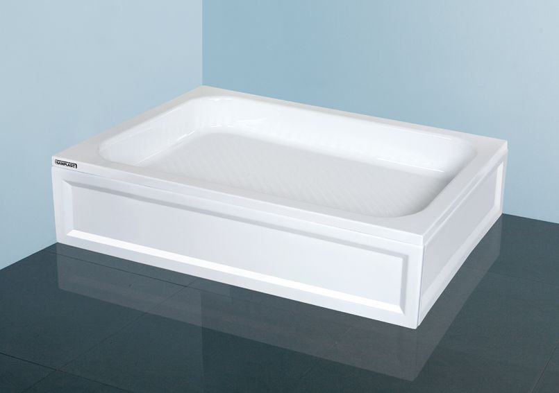 Sanplast Classic brodzik 70x80 cm prostokątny biały 615-010-0310-01-000 - Wysyłka w 24h