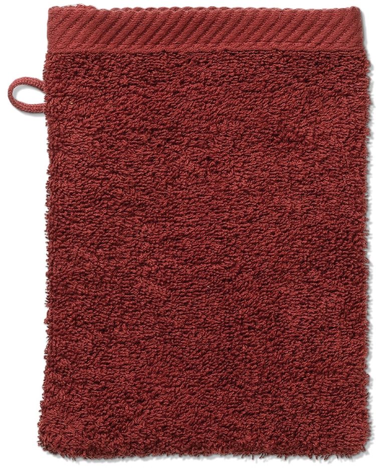 Kela Ladessa ręcznik do twarzy 15x21 cm bawełna bordowy 23321 - Wysyłka w 24h