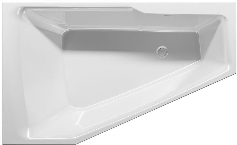 Riho Rethink Space wanna narożna 180x110 cm prawa biały błyszczący B115001005