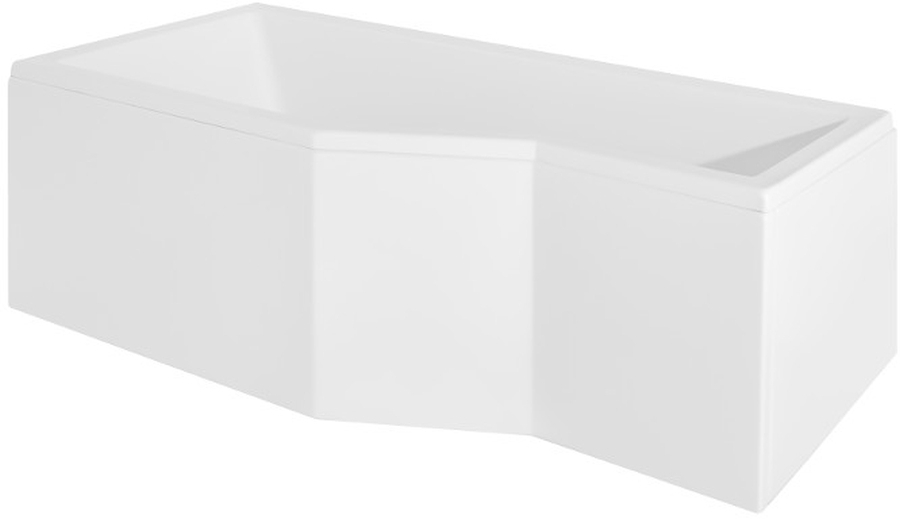 Zestaw Besco Integra wanna narożna 150x74 cm lewa z obudową (#WAI150PL, OAI150NS)