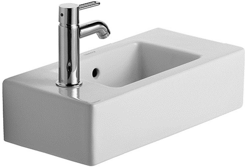 Duravit Vero umywalka 50x25 cm meblowa prostokątna biała 0703500009