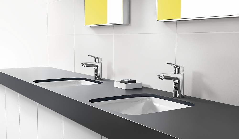 Hansgrohe Logis bateria umywalkowa stojąca EcoSmart chrom 71107000 - Wysyłka w 24h