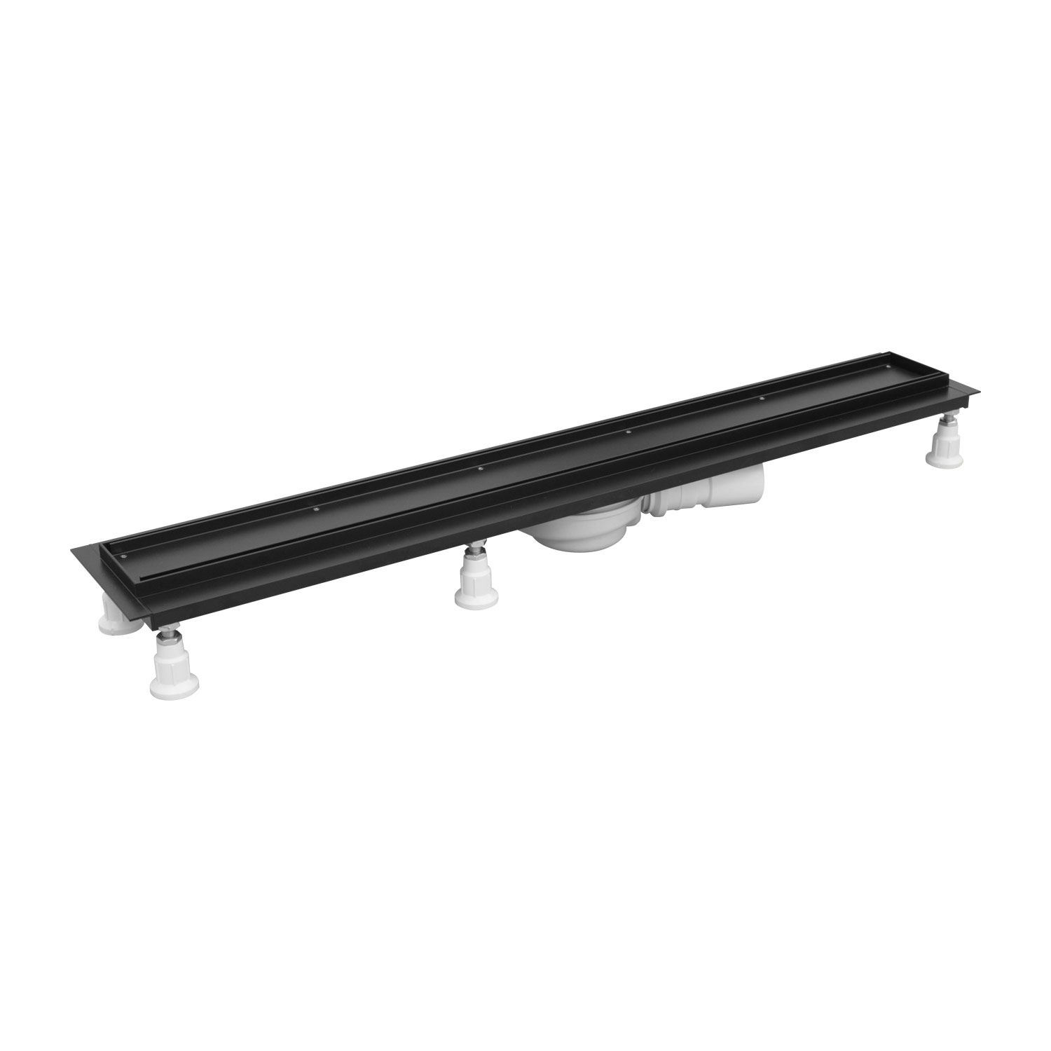 Omnires Lowfix odpływ prysznicowy 80 cm liniowy czarny LOWFIX80TBL - Wysyłka w 24h