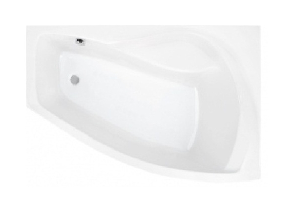 Roca Nicole wanna narożna 150x80 cm prawa biała A24T129000