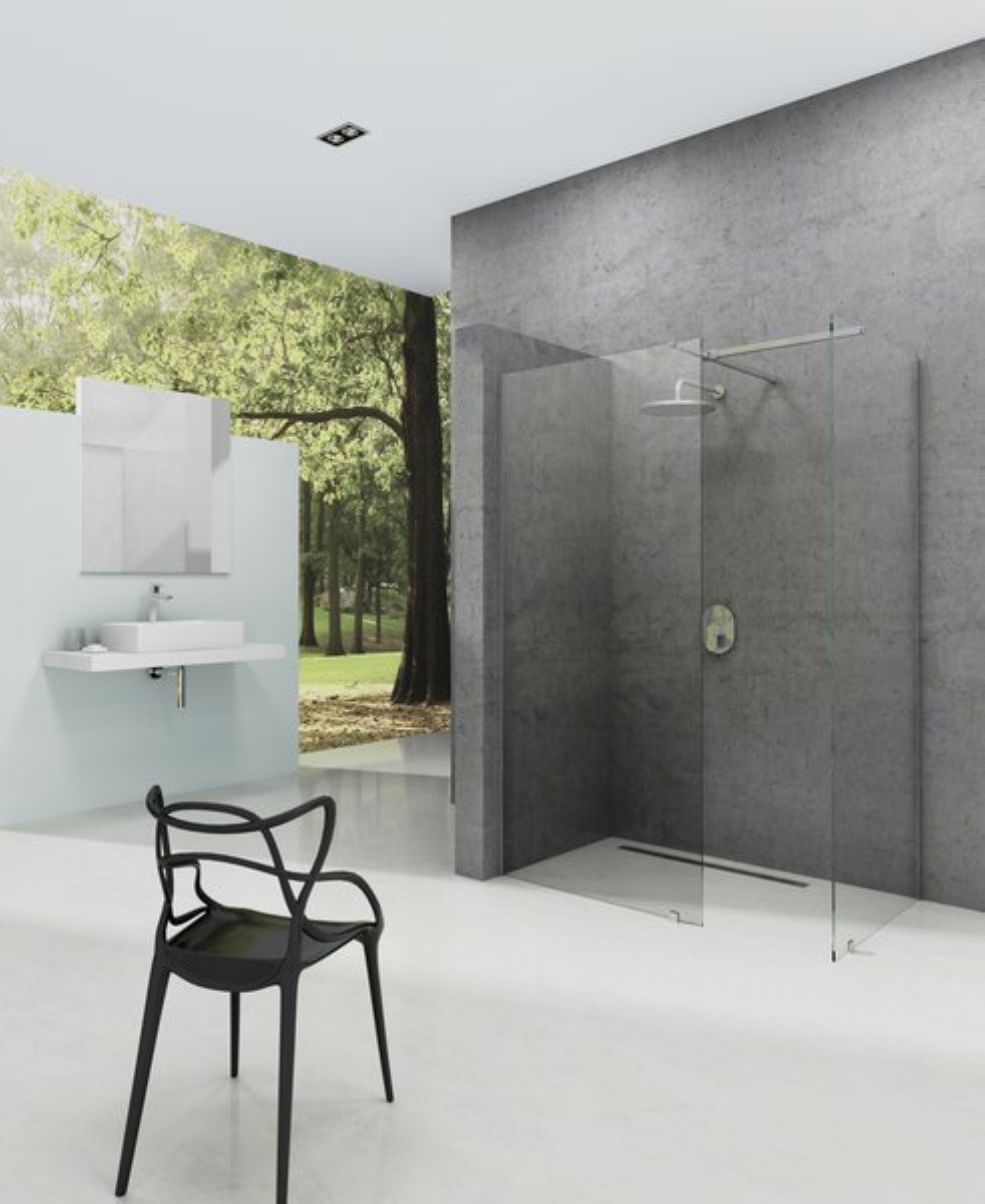 Ravak Walk-In ścianka prysznicowa walk-in 150 cm srebrny połysk/szkło przezroczyste GW9WP0C00Z1