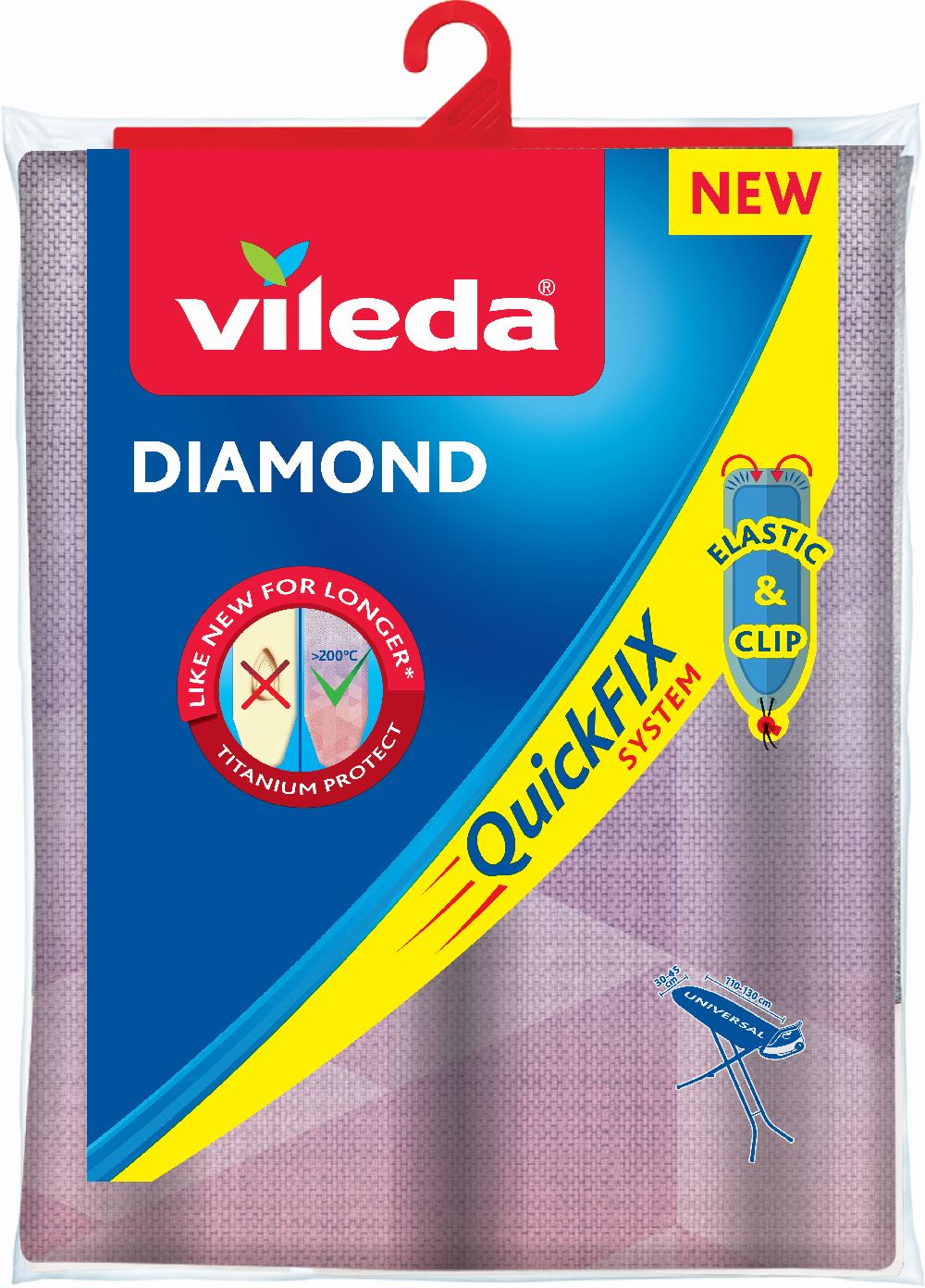 Vileda Diamond pokrowiec na deskę do prasowania 173333