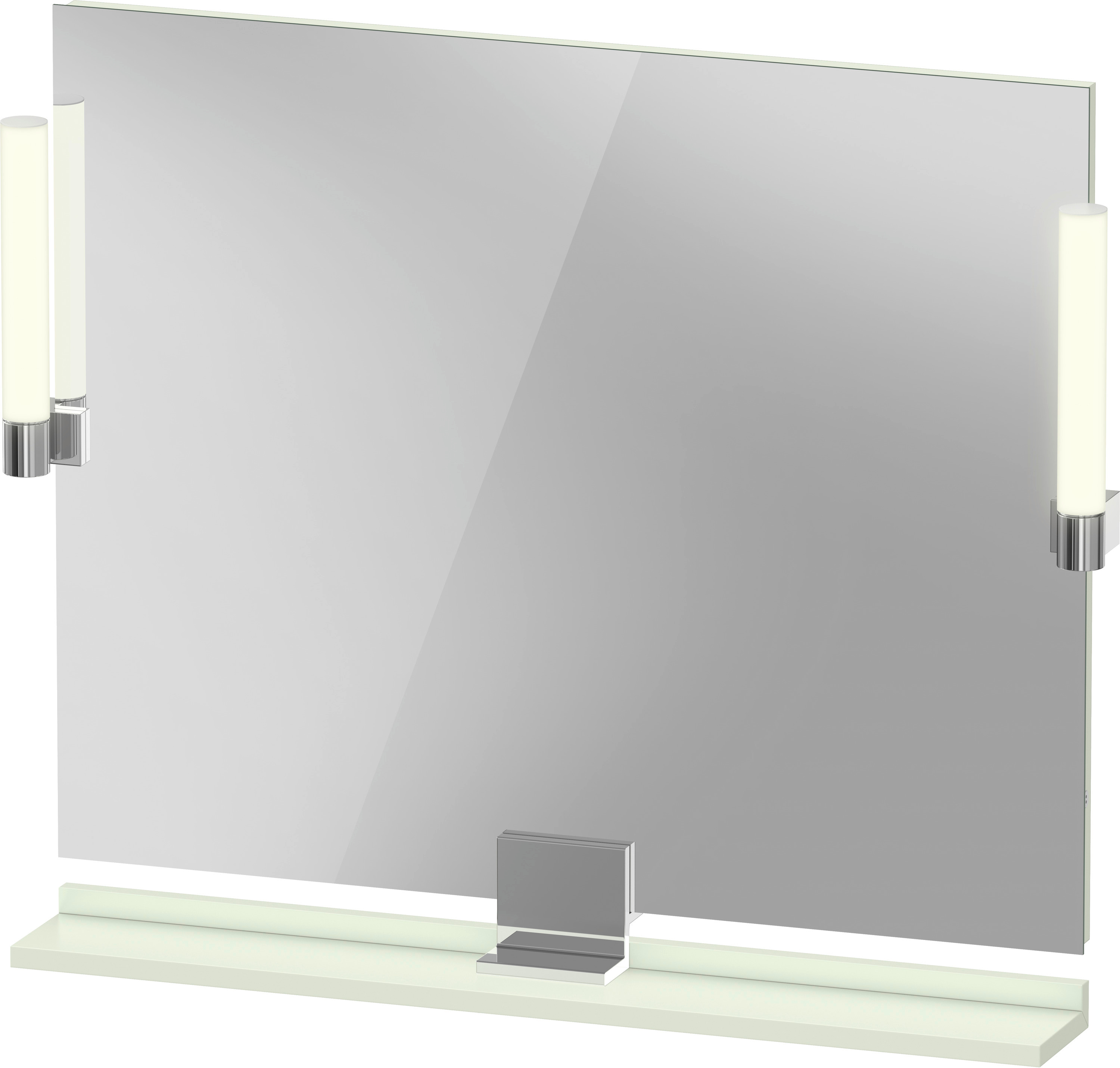 Duravit Sivida lustro 85x65 cm prostokątne z oświetleniem chrom-zielony SV7422010HH0000