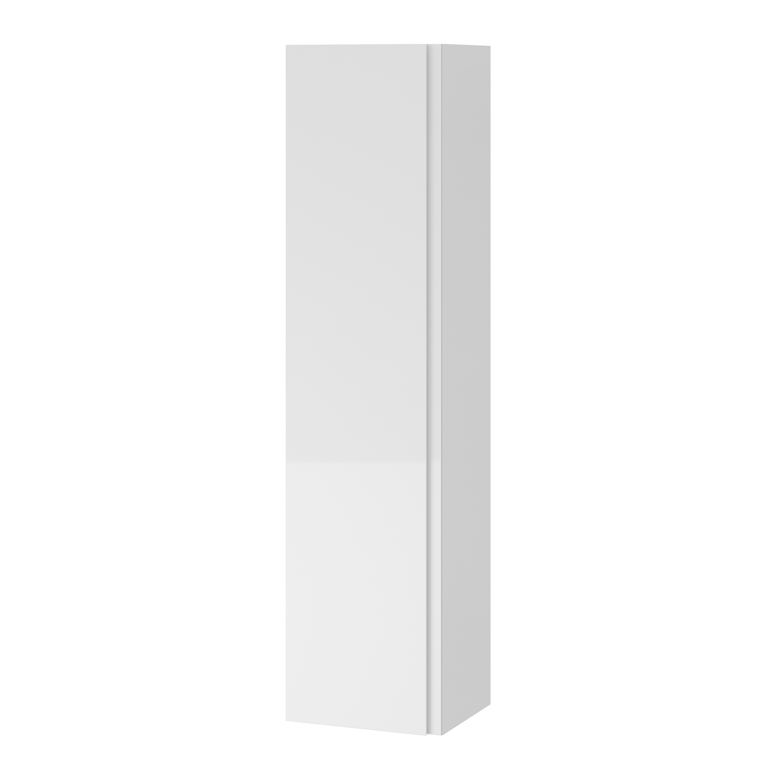 Cersanit Moduo szafka boczna 160 cm wysoka wisząca biały połysk S929-020 - Wysyłka w 24h
